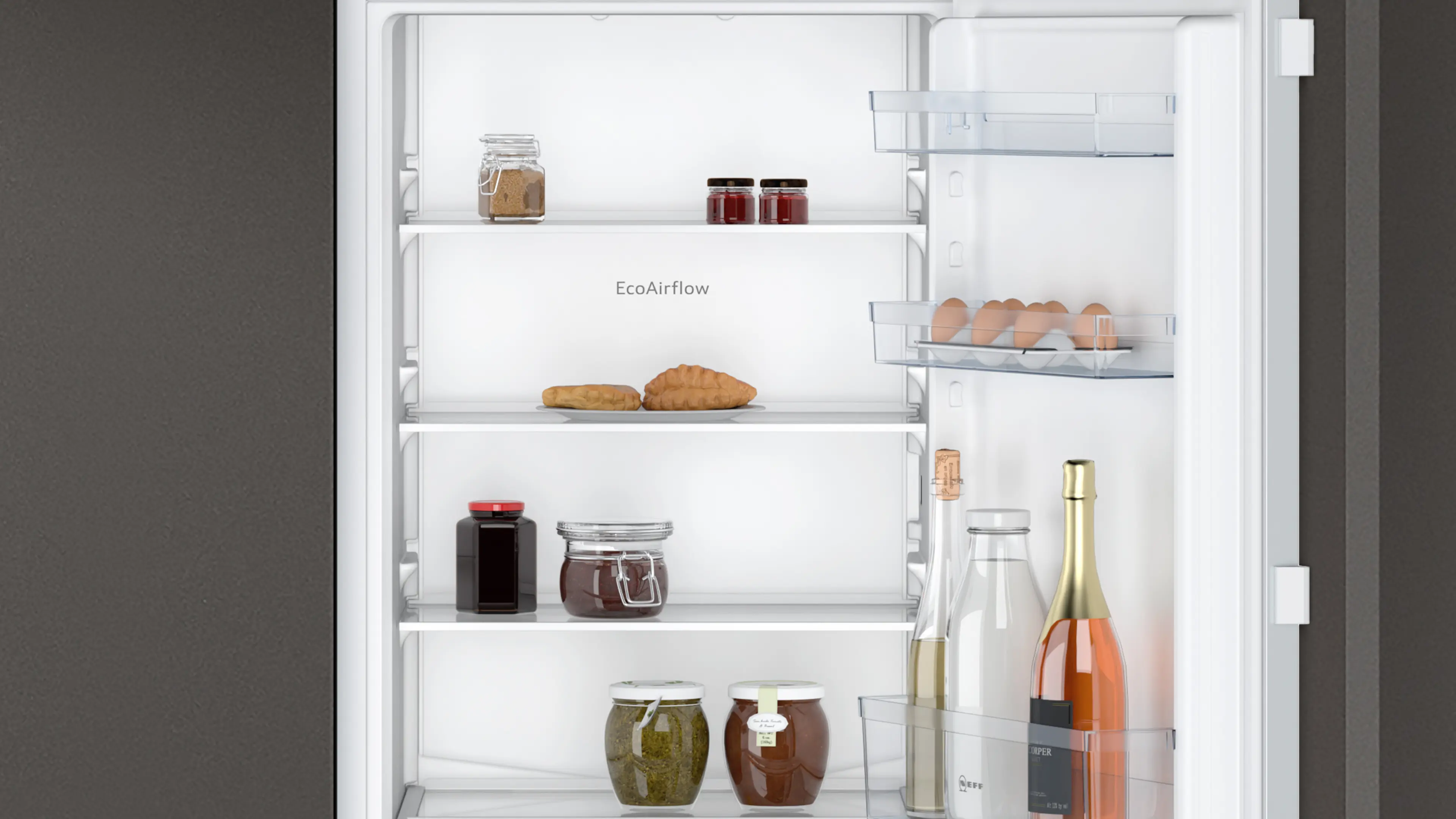 Neff KI7861FE0G - Integrated 60/40 Frost Free Fridge Freezer - E energy - Image 4