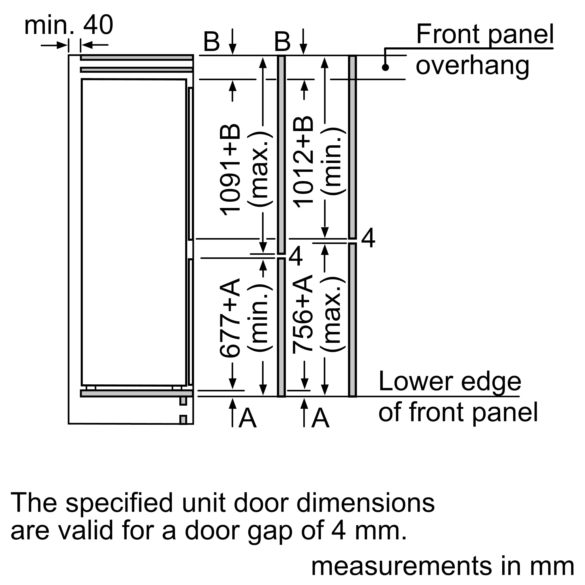Neff KI7861SE0G - Integrated 60/40 Frost Free Fridge Freezer - E energy - Image 7