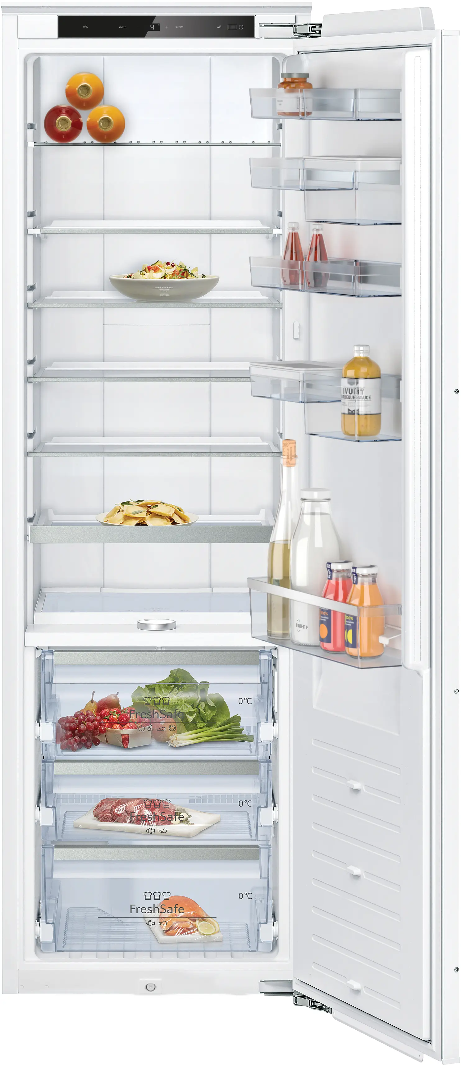 Neff KI8815OD0G - Built-In Fridge 177.2cm - 289L Capacity - D Energy