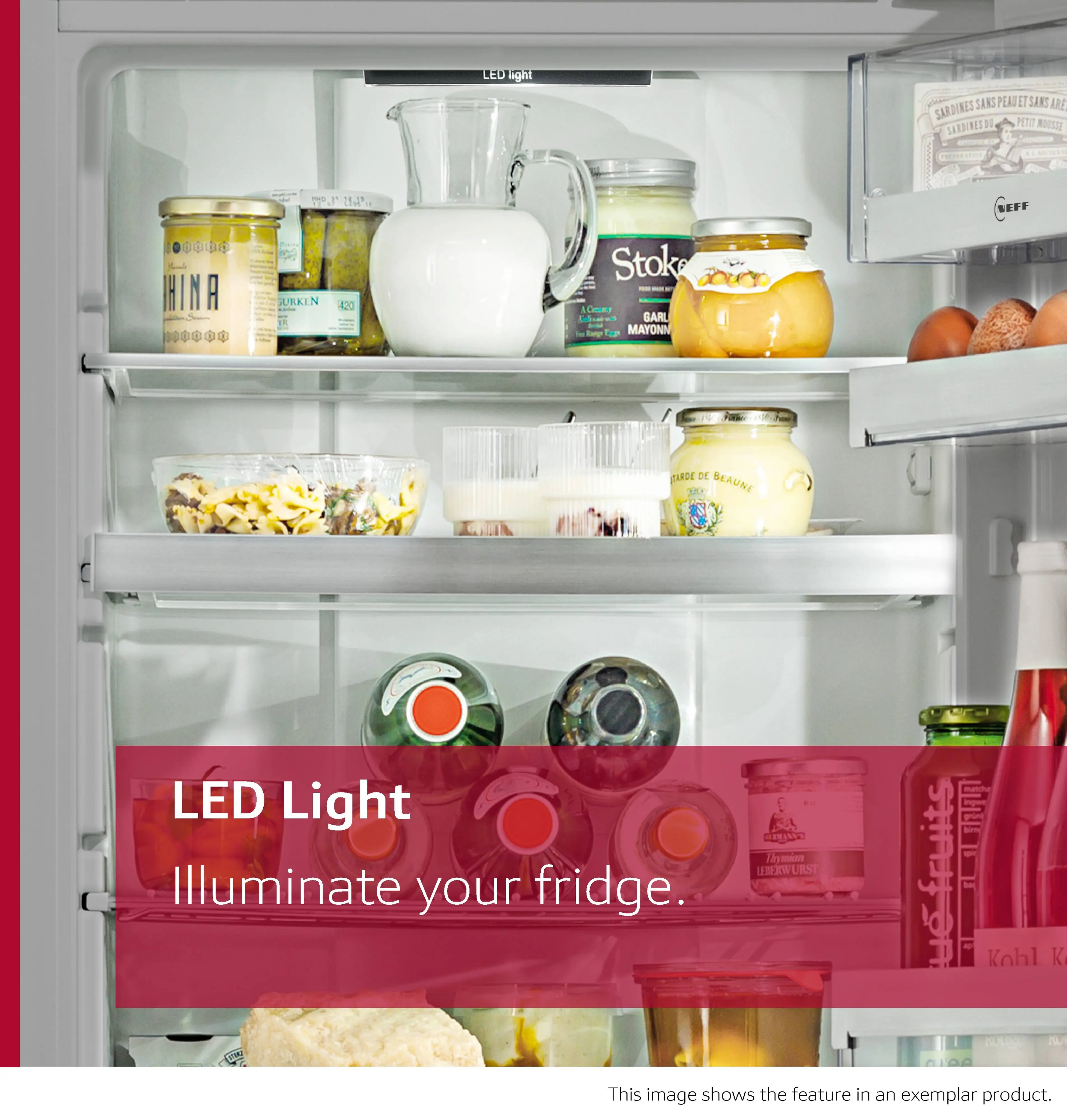 Neff KI8815OD0G - Built-In Fridge 177.2cm - 289L Capacity - D Energy - Image 8