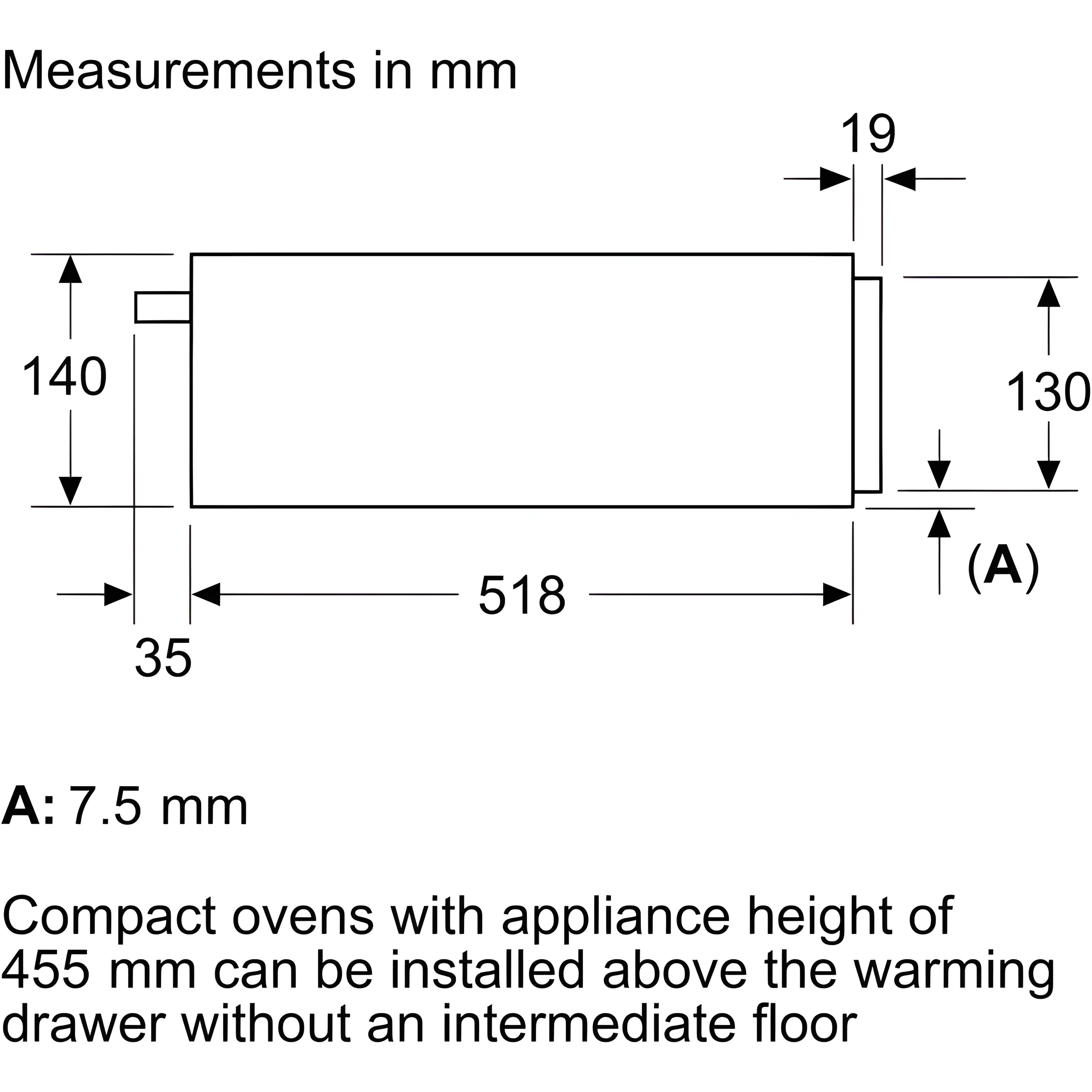 Neff N24HA11N1B - Stainless steel Warming Drawer - Image 4