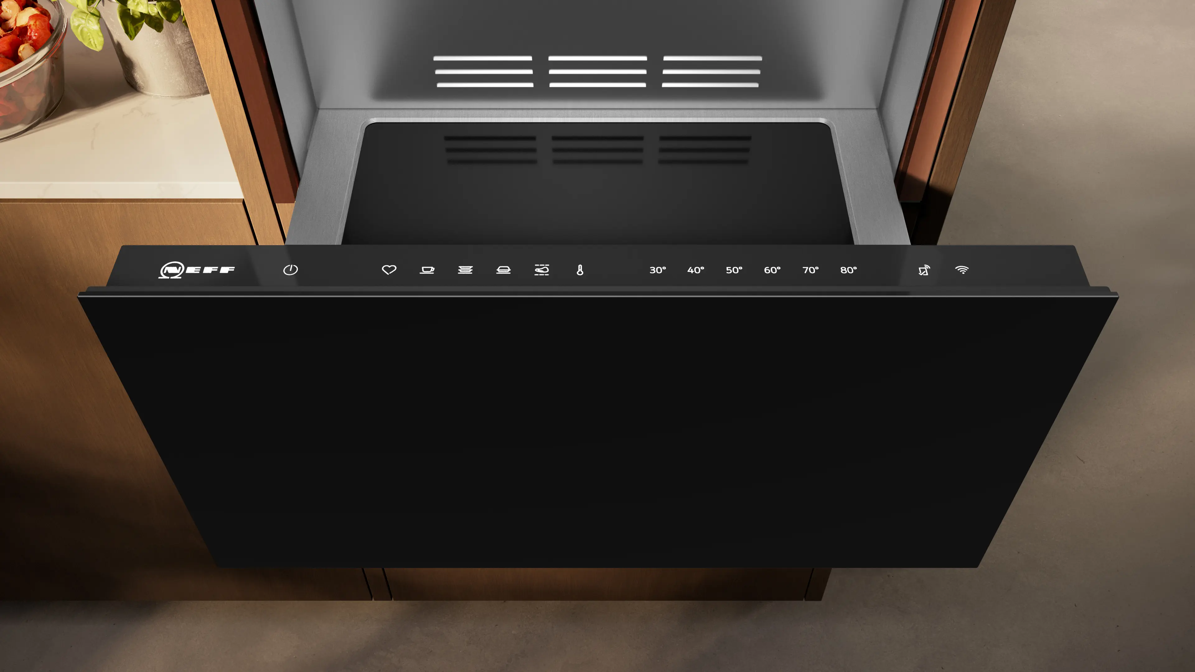 Neff N39HA11Y1B - Built-in Warming Drawer - 60 x 29 cm - Flex Design - Image 8