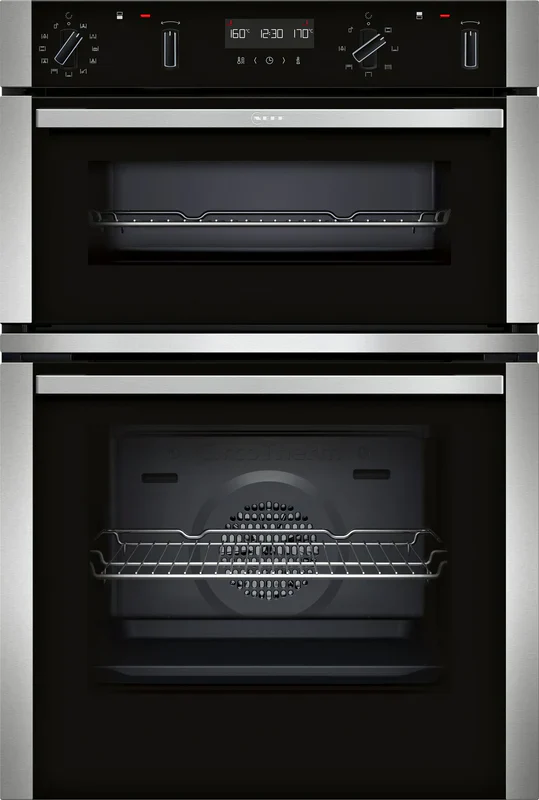 NEFF N50 U2ACH7AN7B - Stainless Steel Double Oven - Built-In Electric