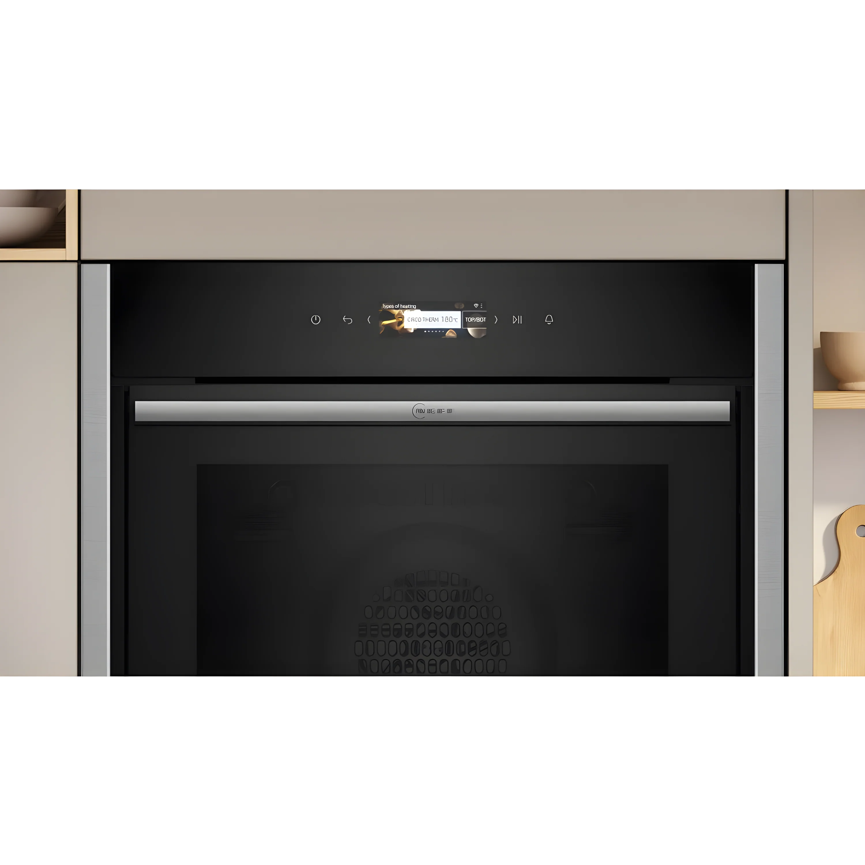 Neff N70 Slide and Hide B54CR31N0B - Stainless Steel Single Oven - 71L Capacity - A+ Energy Rating - Image 2