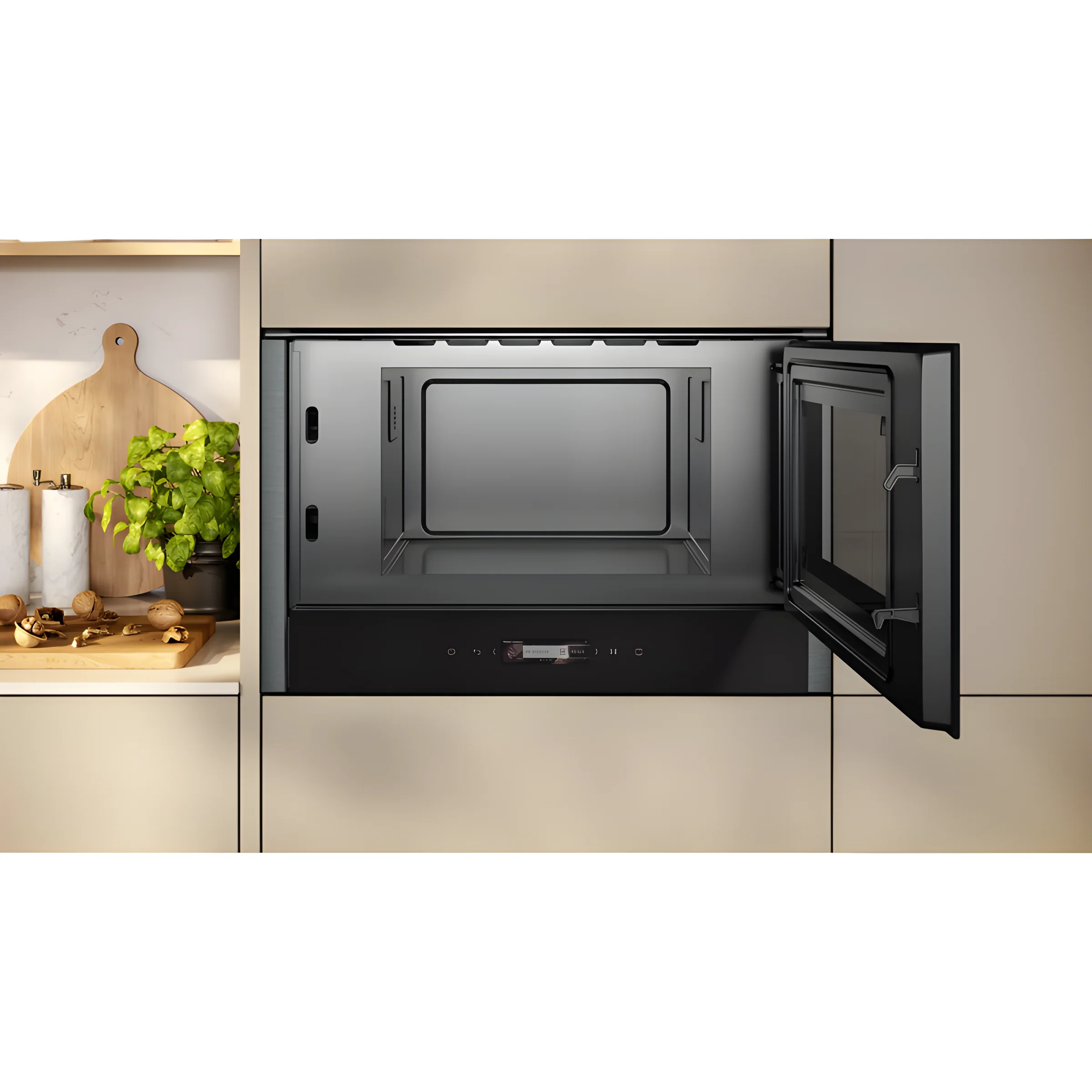 Neff NR4WR21G1B - Graphite Built in Electric Microwave - Image 2