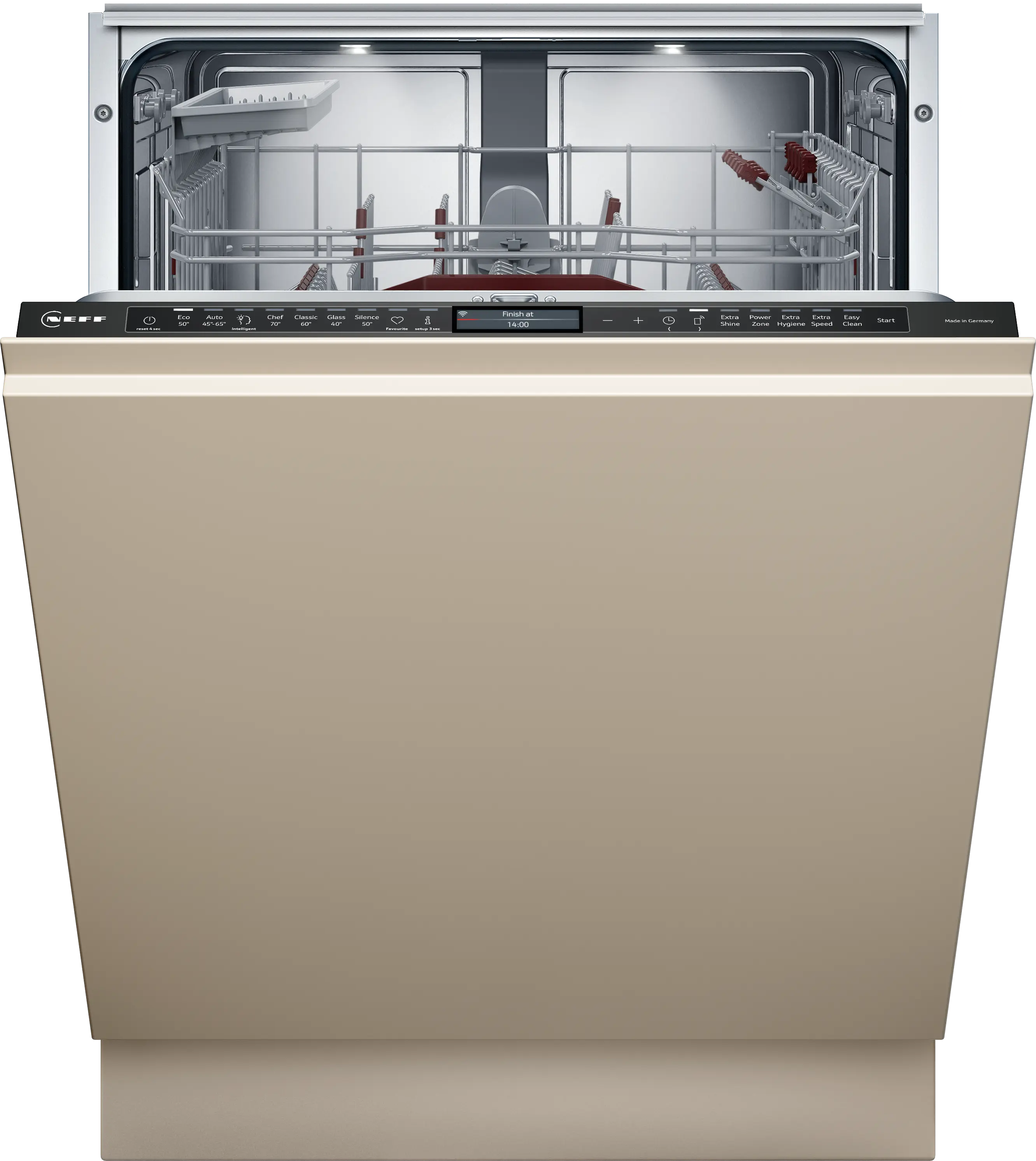 Neff S199ZB803E - Fully Integrated Dishwasher 60cm - 9L Water Consumption - B Energy Rating