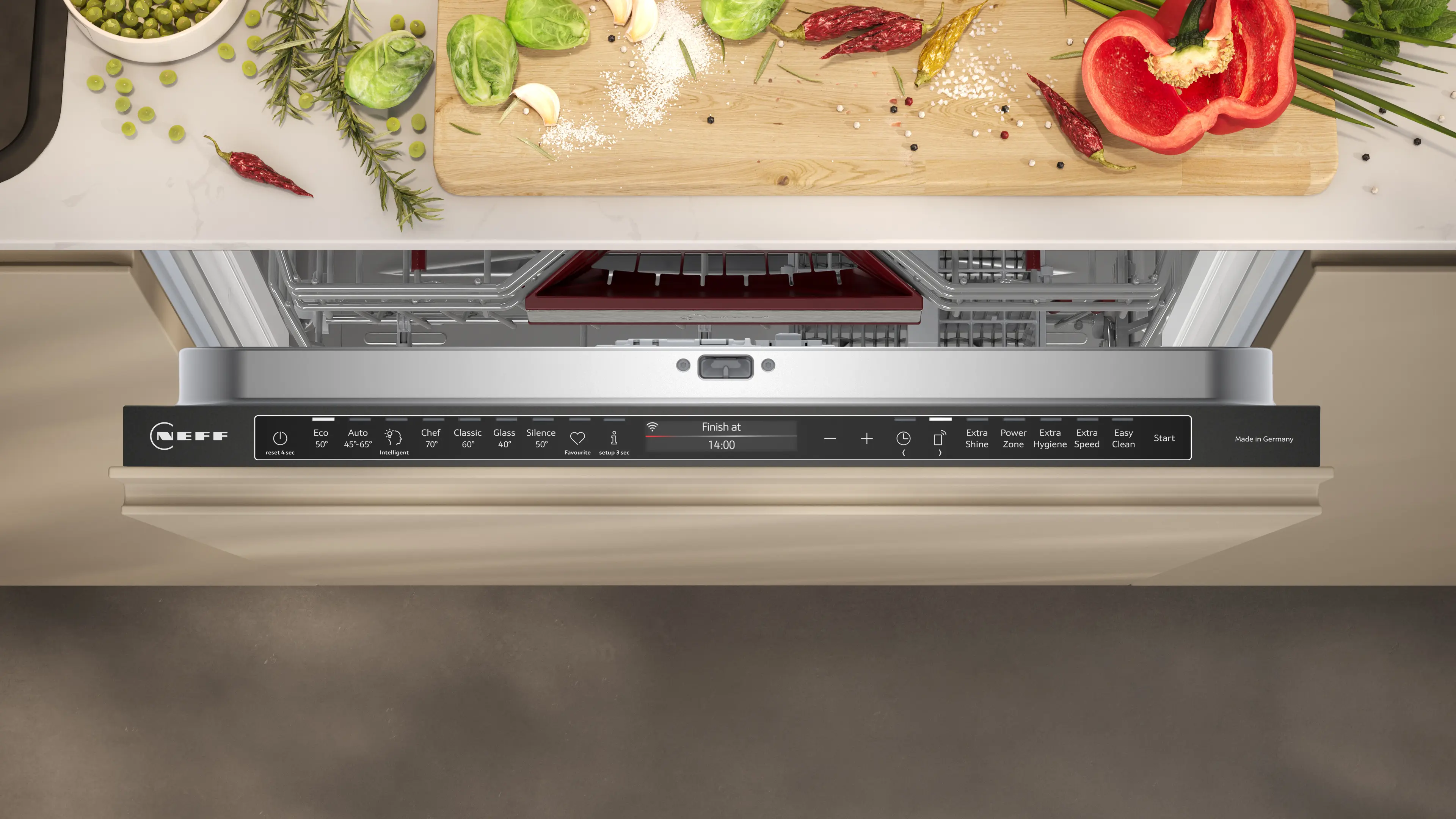 Neff S199ZB803E - Fully Integrated Dishwasher 60cm - 9L Water Consumption - B Energy Rating - Image 4