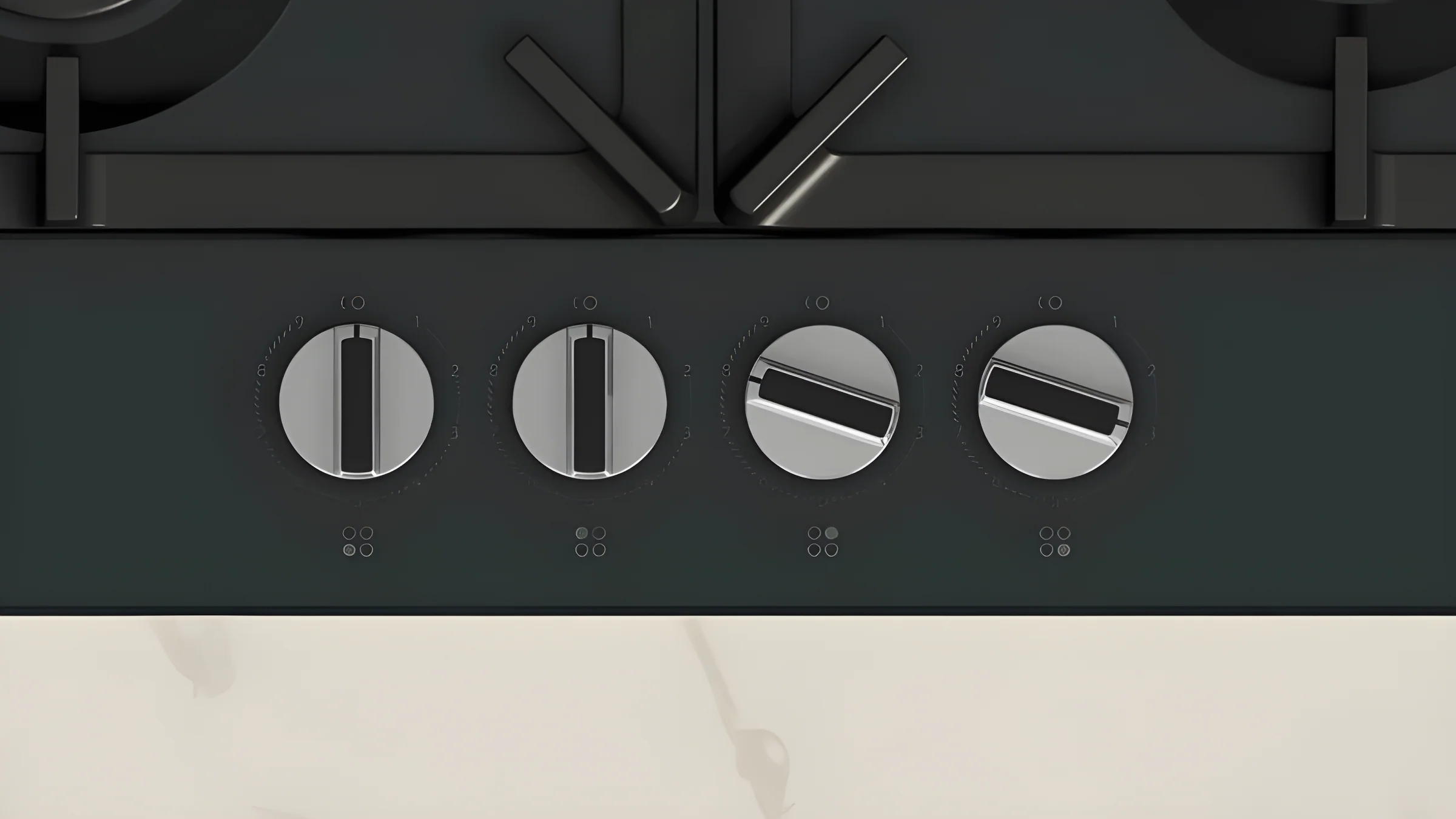 Neff T26CIP8S0 - Black Gas Hob - 60cm - 4 Zones - Image 2