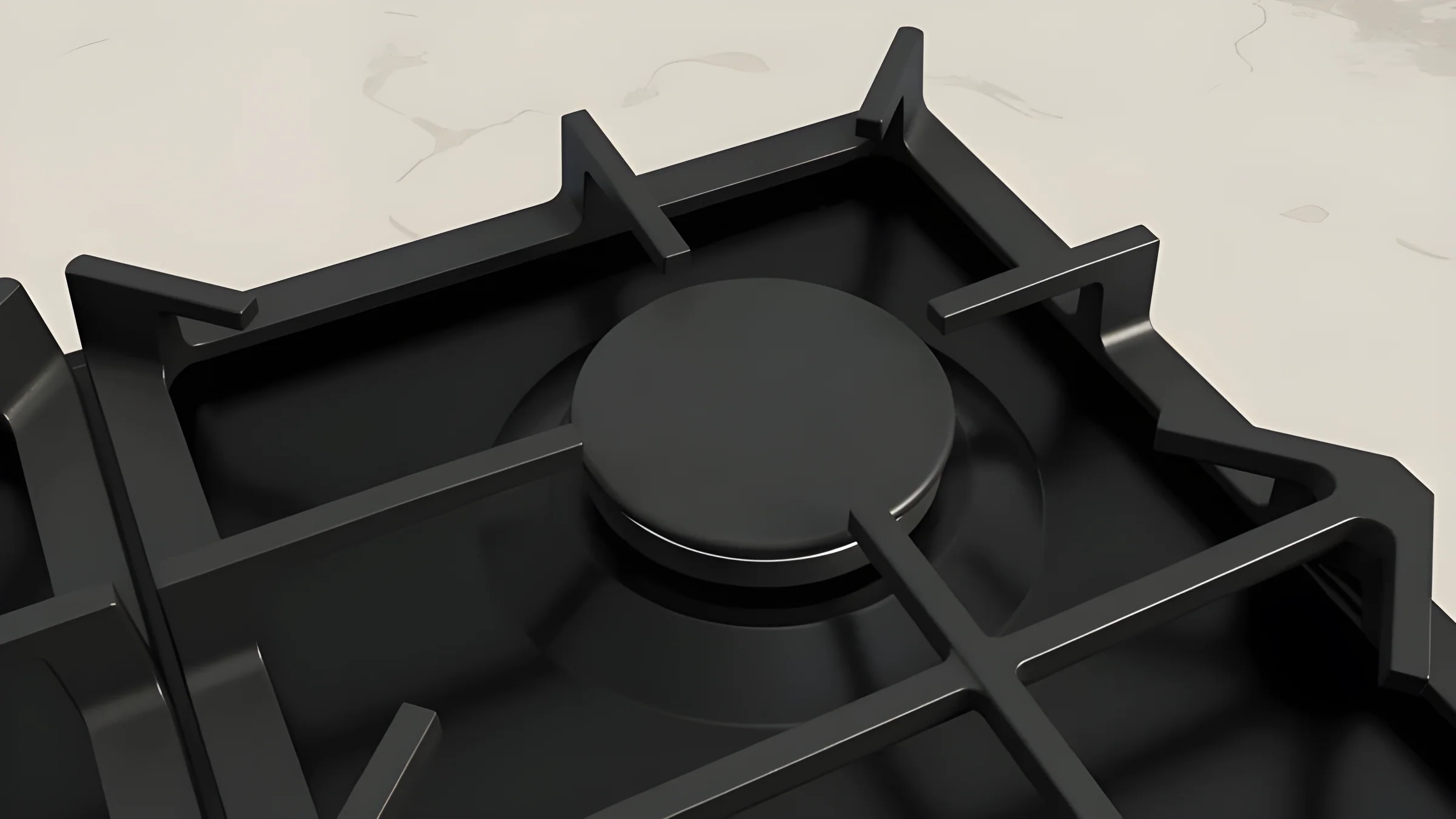 Neff T26CIP8S0 - Black Gas Hob - 60cm - 4 Zones - Image 3