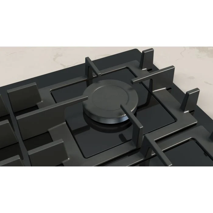 Neff T26NKP4S0 - Black Gas Hob - 60cm - 4 Burners - Image 2