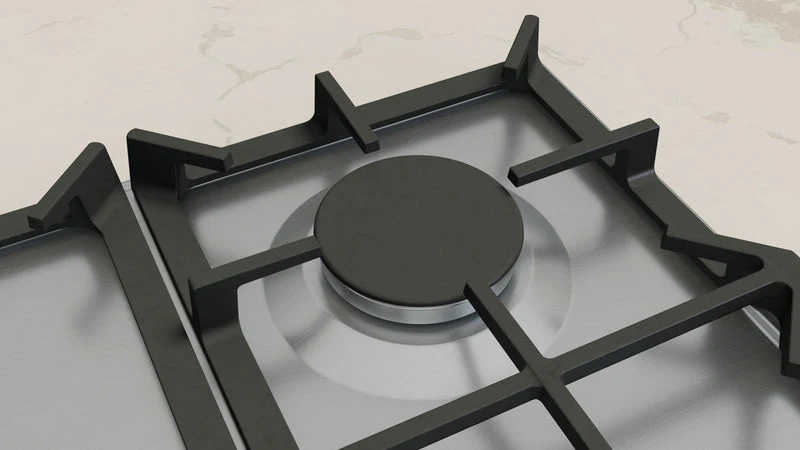 Neff T27CIQ8N0 - Stainless Steel 75cm Gas Hob - 5 Burners - Image 4