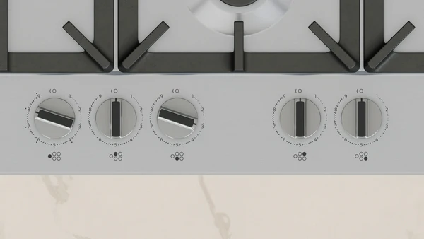 NEFF T27CIS8N0 - Stainless Steel Gas Hob - 75cm - 4 Zones - Image 3