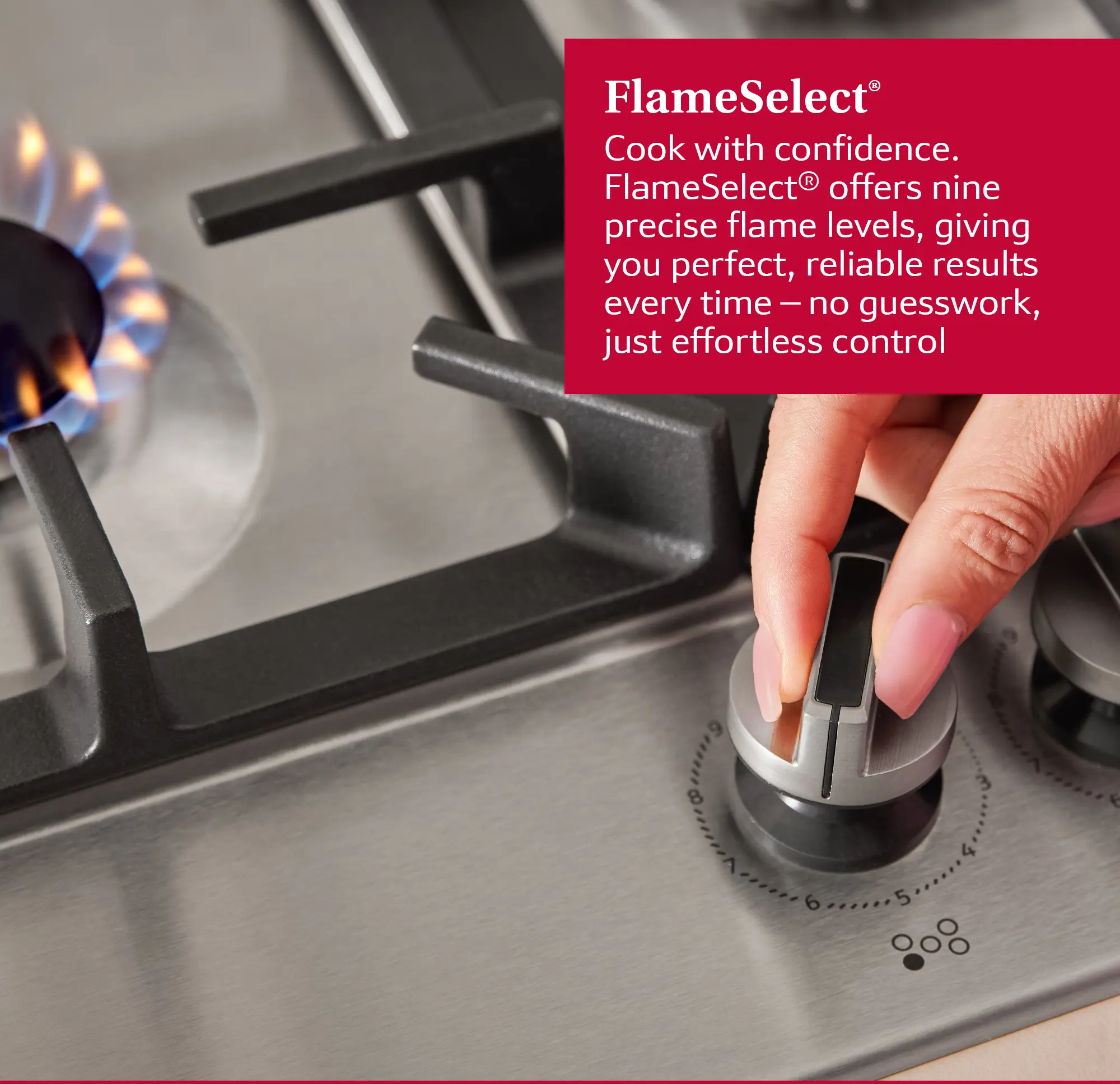 NEFF T27CIS8N0 - Stainless Steel Gas Hob - 75cm - 4 Zones - Image 5