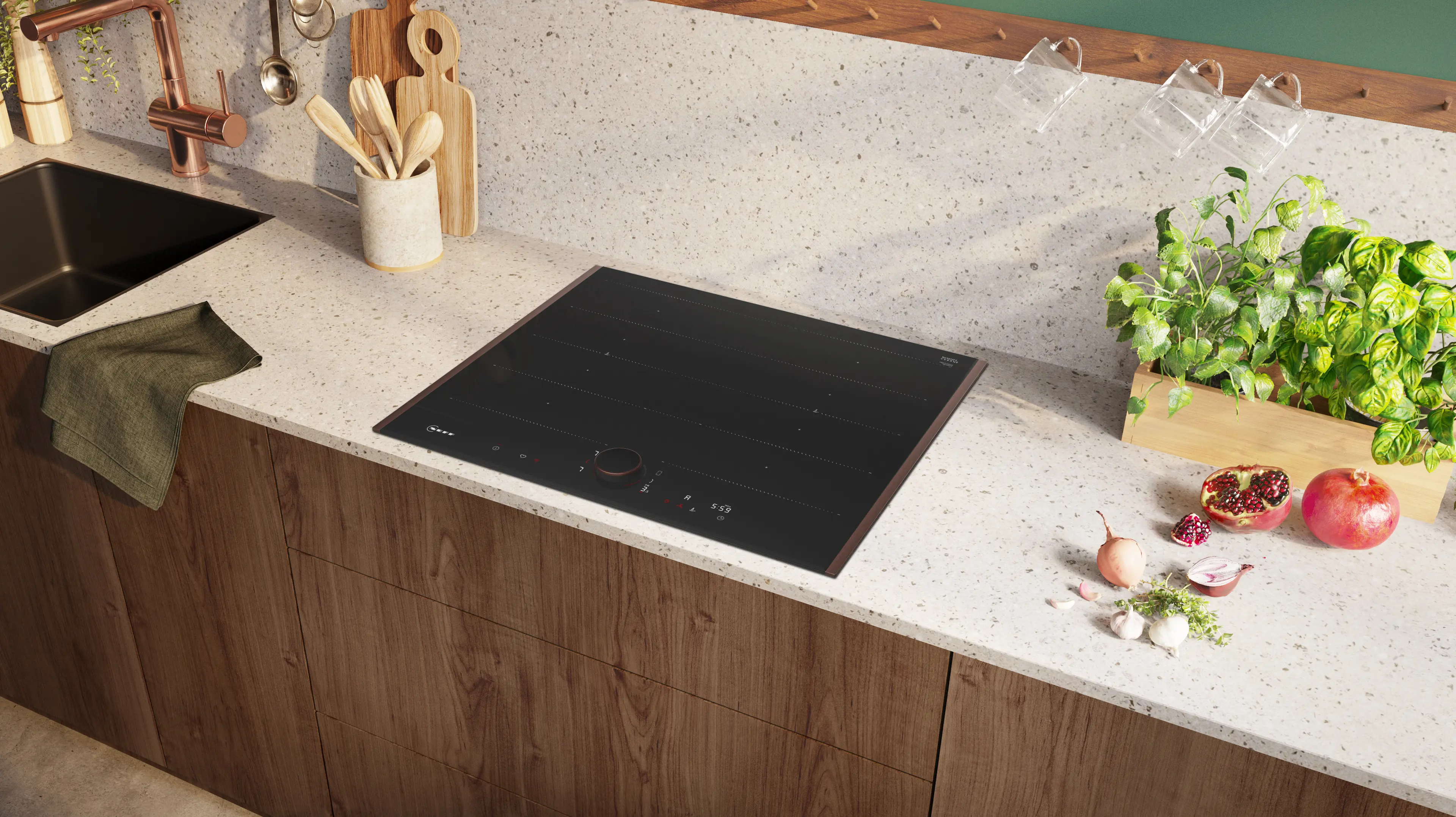 Neff T66YYY4C0 - Flex Design Induction Hob - 60cm - 4 Zones - Image 3
