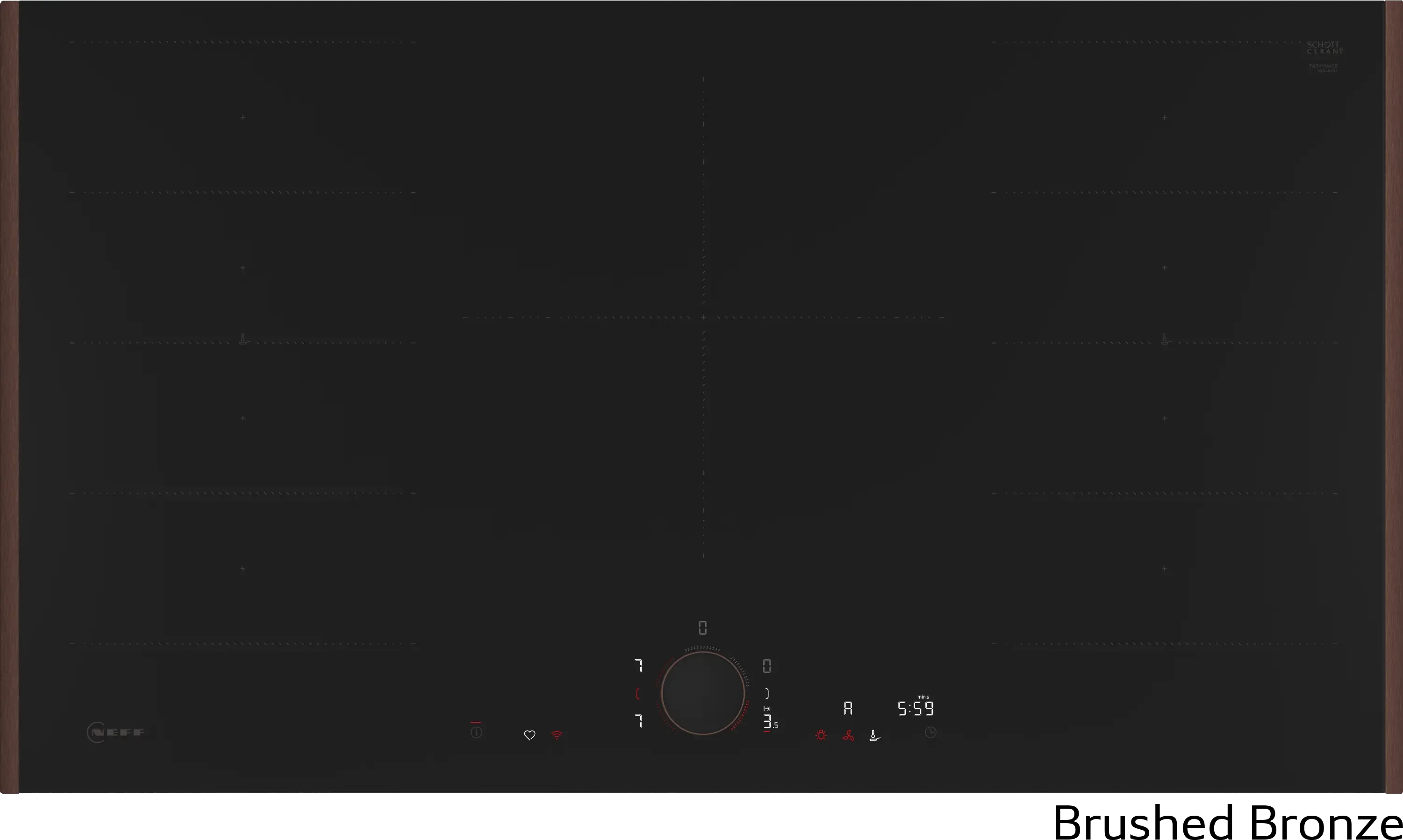 Neff T69YYV4C0 - Flex Design 90cm Induction Hob - 5 Zones - Image 3