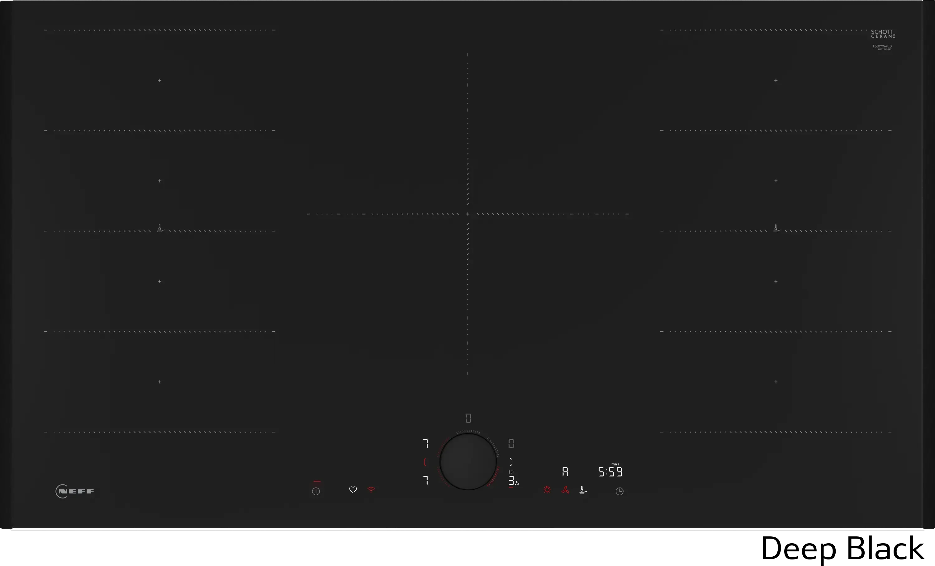 Neff T69YYV4C0 - Flex Design 90cm Induction Hob - 5 Zones - Image 4
