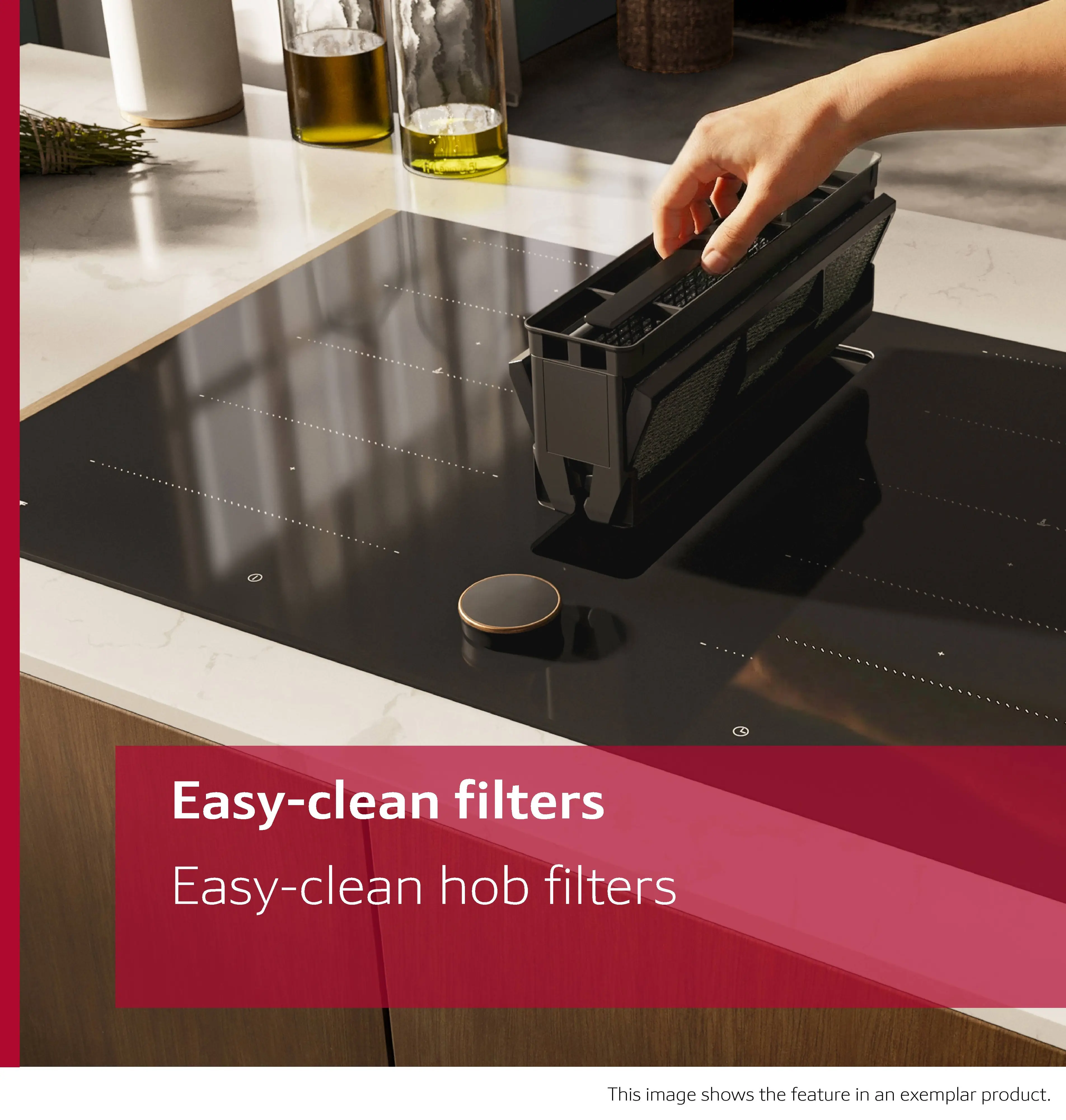 Neff V57YHQ4C0 - Flex Design Induction Hob with Integrated Ventilation - 70cm - 4 Zones - B Energy - Image 10