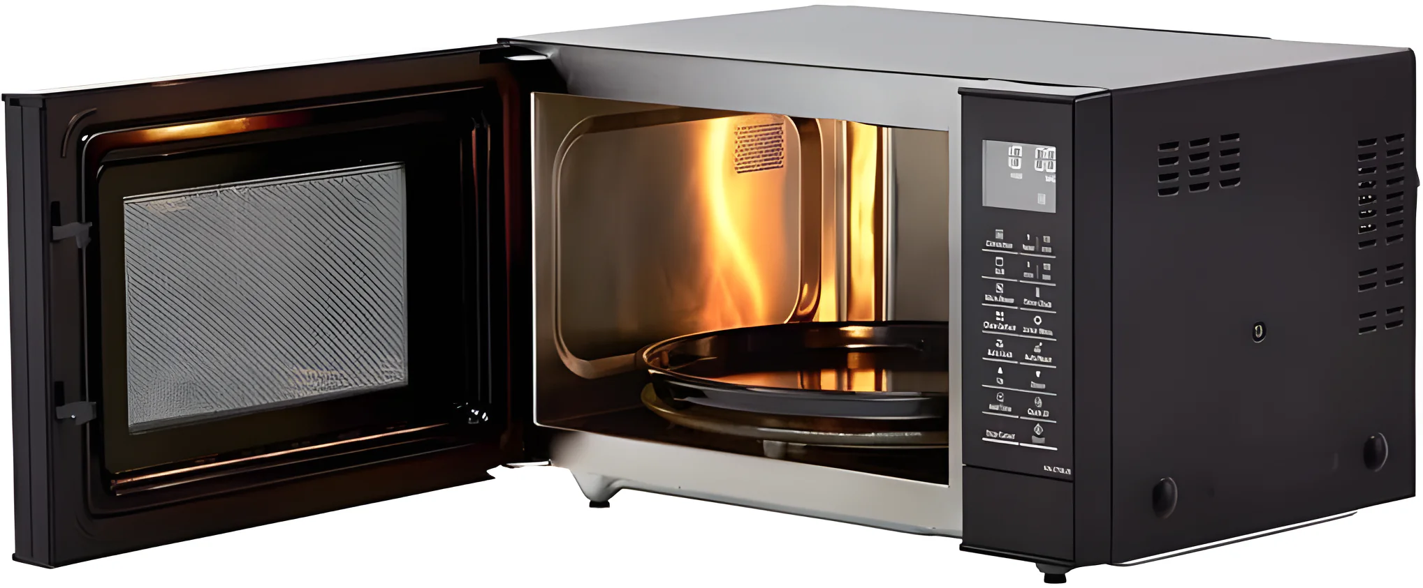 Panasonic NN-CT56JBBPQ - Black 27L Combination Microwave Oven - 1300W Quartz Grill - Image 3