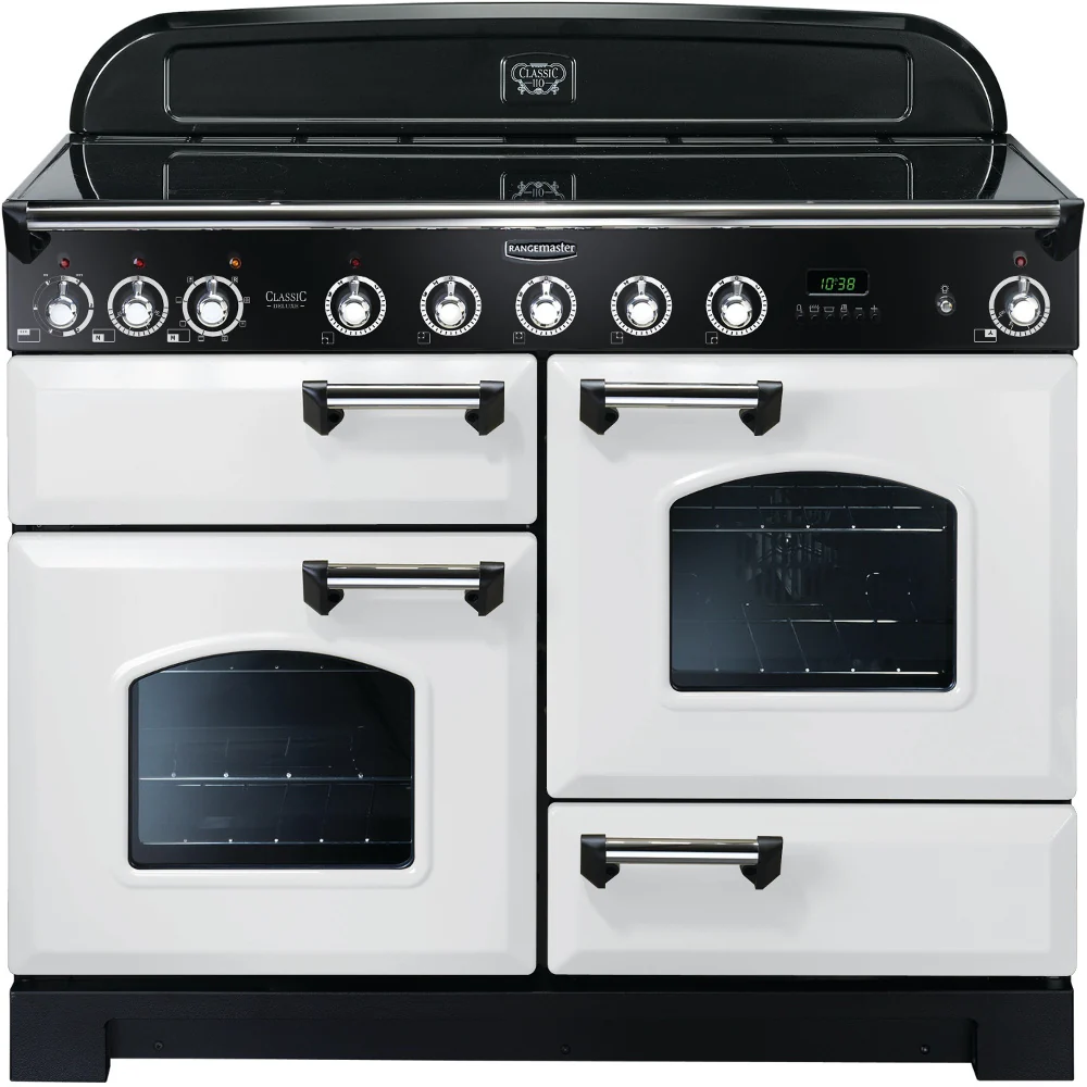 Rangemaster CDL110EIWH/C - White 110cm Range Cooker - Induction - A Rated - Image 2