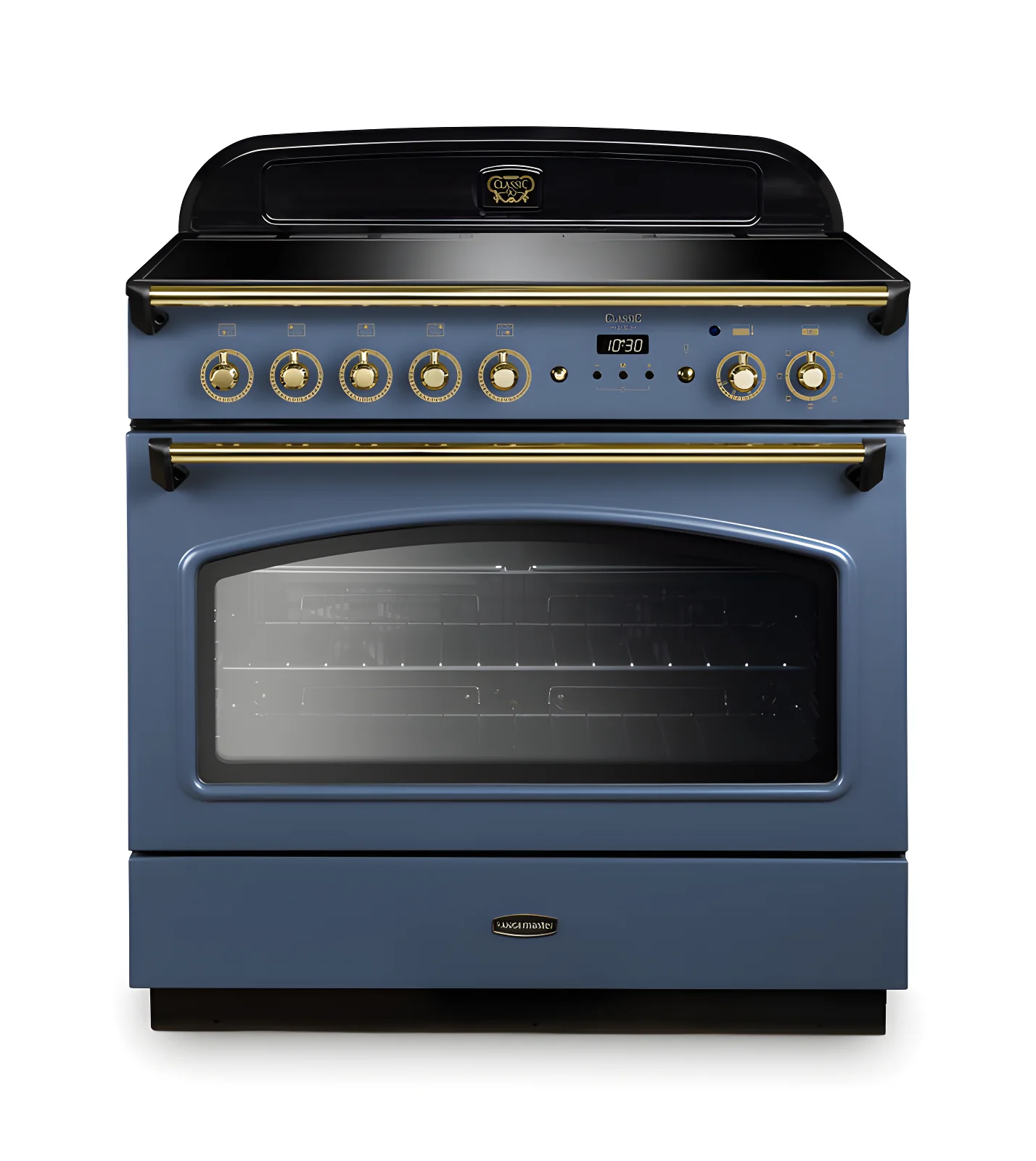 Rangemaster Classic CLAS90FXEISB/B - Stone Blue 90cm Range Cooker - Induction Hob - A Energy