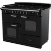 Rangemaster CLO110DFPGBL/CM1 Classic - Black/Chrome 110cm Dual Fuel Range Cooker - 189L Capacity - A Rated - Image 3