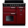 Rangemaster CL90EIPBOR/CM1 Classic  - Bordeaux/Chrome Range Cooker - 90cm Induction - A Energy Rating - Image 2