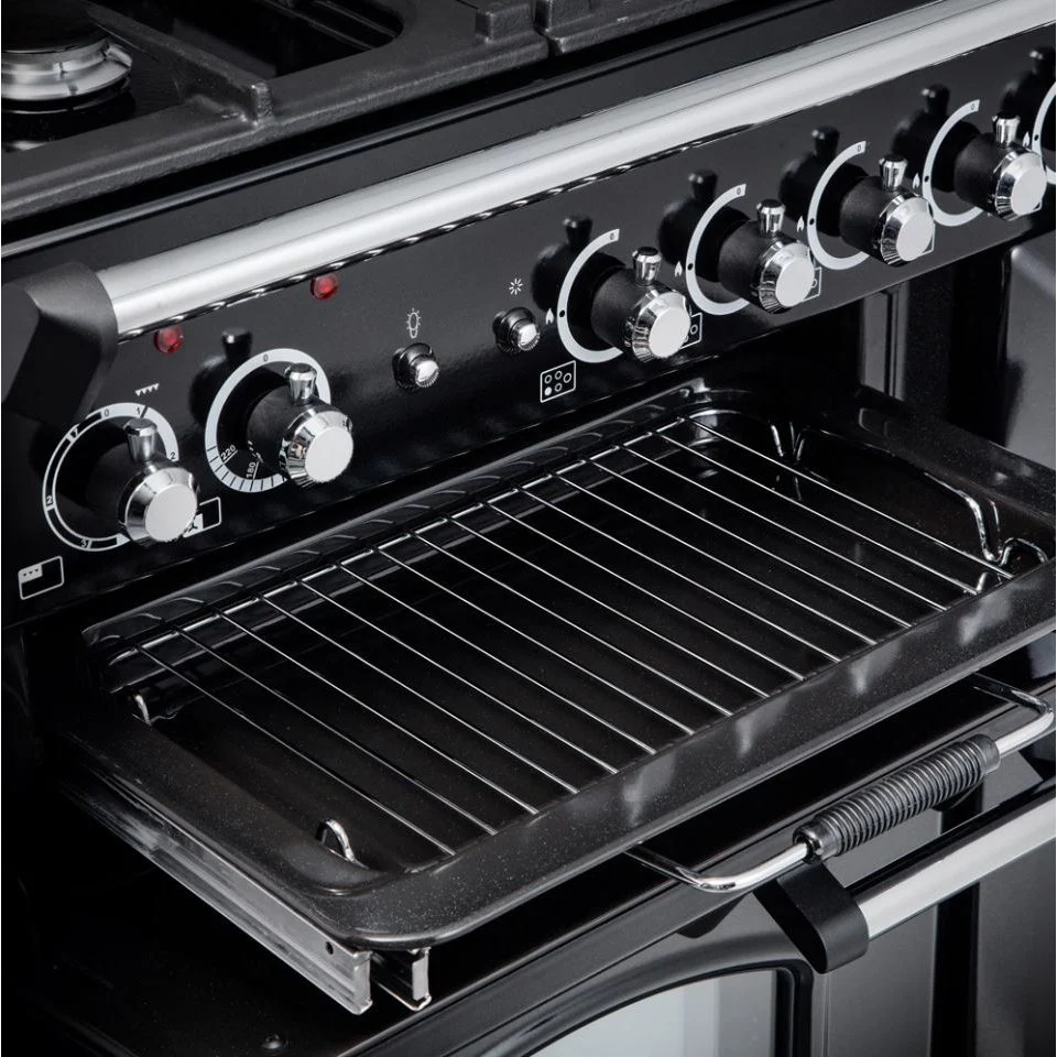 Rangemaster Classic CLA110NGFCR/C - Cream/Chrome Gas Range Cooker - 110cm - A+ Energy - Image 3