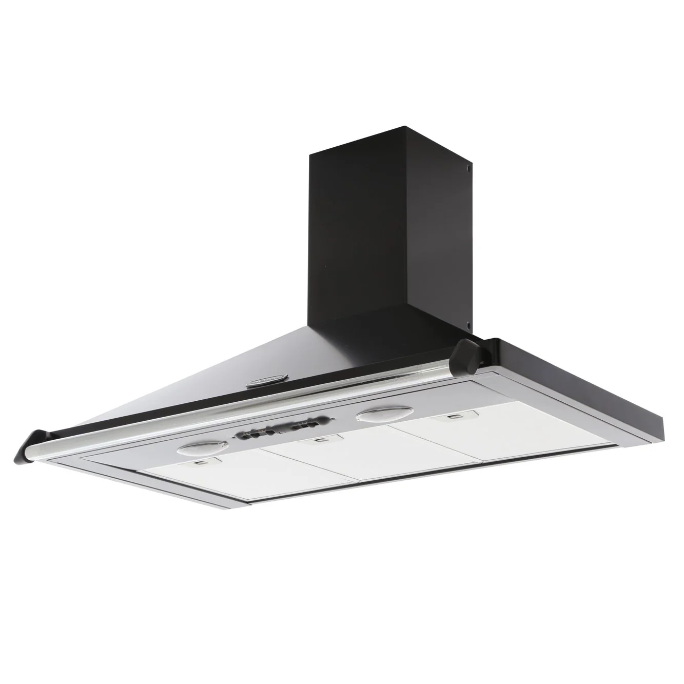 Rangemaster Classic CLAHDC90BC - Black/Chrome 90cm Chimney Cooker Hood - D Energy - Image 4