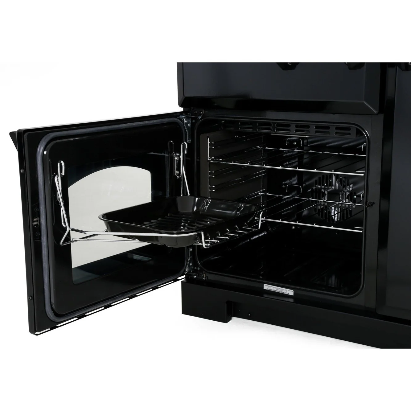 Rangemaster Classic Deluxe CDL100DFFRG/C - Racing Green Dual Fuel Range Cooker - 100cm - A Rated - Image 3