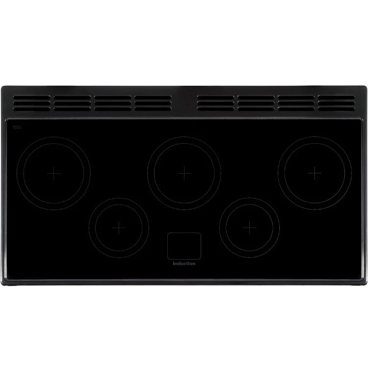 Rangemaster Classic Deluxe CDL100EIWH/C - White/Chrome Range Cooker - 79L + 82L - A Rated - Image 3