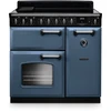 Rangemaster CLDL90EIPSTB/CM1 Classic Deluxe - Blue 90cm Range Cooker - Induction Hob - A Energy Rating - Image 2