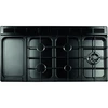 Rangemaster CLDLO110DFPPCR/AB1 Classic Deluxe - Pale Cream/Antique Brass Range Cooker - 110cm Dual Fuel - A Rated - Image 5
