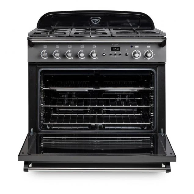 Rangemaster Classic FX CLAS90FXDFFCR/C - Cream 90cm Range Cooker - Dual Fuel - A Rated - Image 4