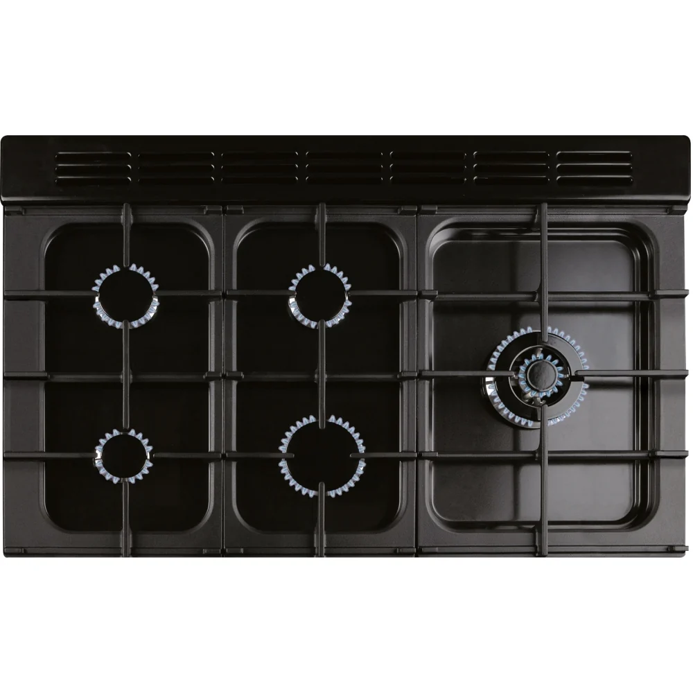 Rangemaster CLDL100DFPSLT/CM1 - Slate/Chrome 100cm Dual Fuel Range Cooker - A Energy Rating - Image 3