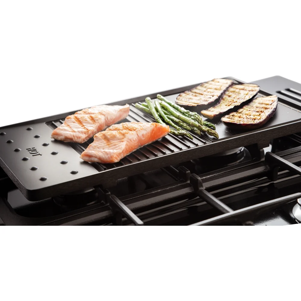 Rangemaster CLDL90DFPCBL/AB1 - Black Dual Fuel Range Cooker - 90cm - A Energy - Image 4