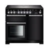 Rangemaster EDL100EIBL/C - Black/Chrome 100cm Range Cooker - Induction - A Rated - Image 5