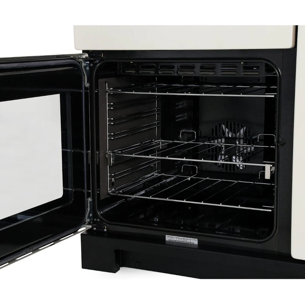 Rangemaster EDL90EICB/C - Charcoal Black/Chrome Range Cooker - 79L + 67L - A Rated - Image 3