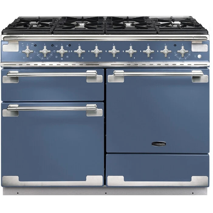 Rangemaster Elise ELS110DFFSB - Stone Blue 110cm Dual Fuel Range Cooker - A Rated