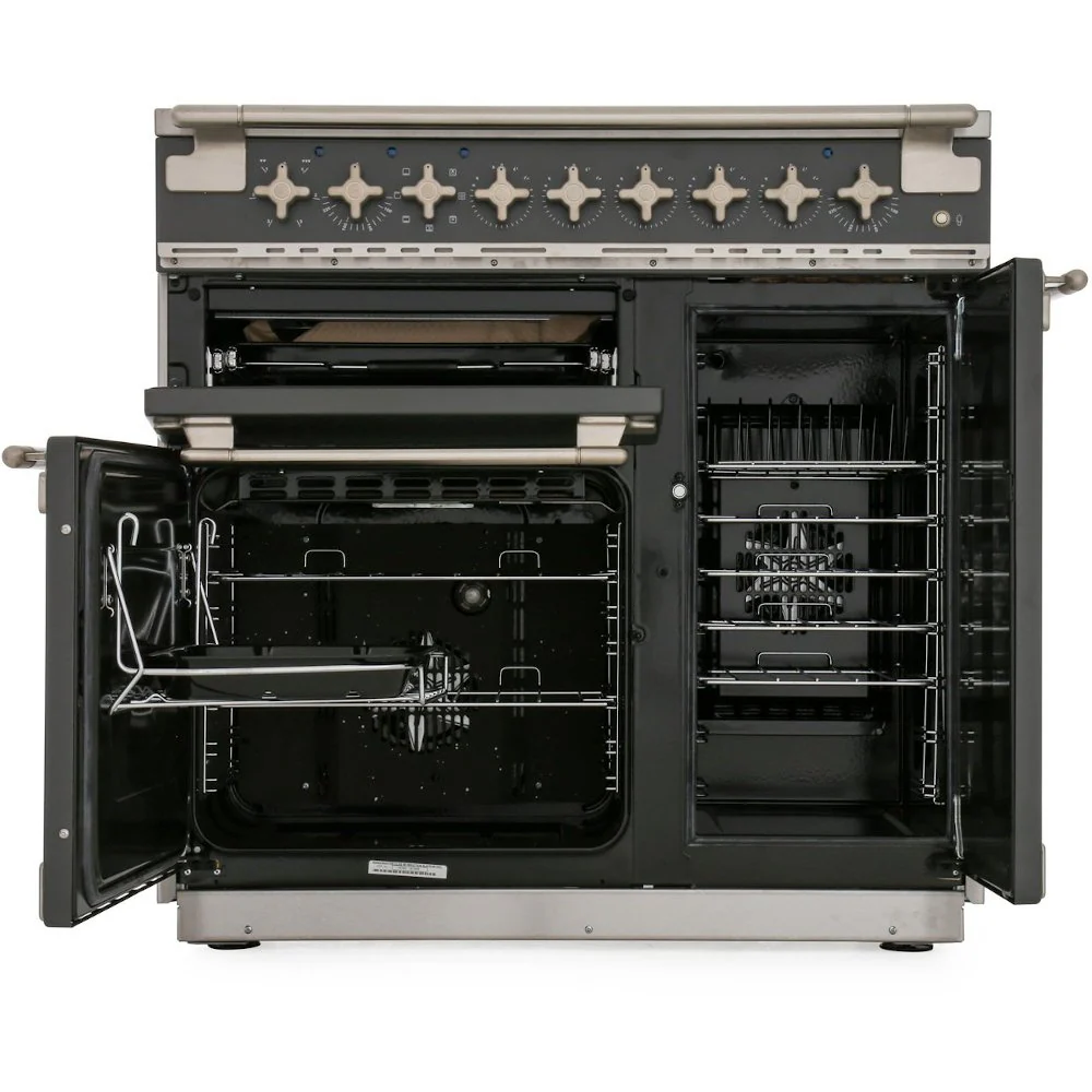 Rangemaster Elise ELS90EIMG - Mineral Green 90cm Range Cooker - Induction - A Rated - Image 2