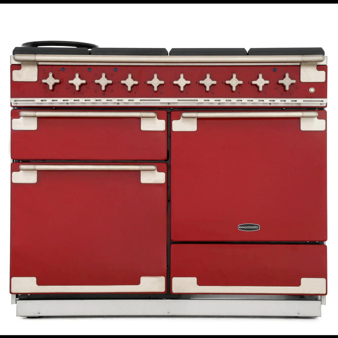 Rangemaster ELS110DFFRD - Cherry Red Range Cooker - 146L Dual Fuel - A Rated - Image 3