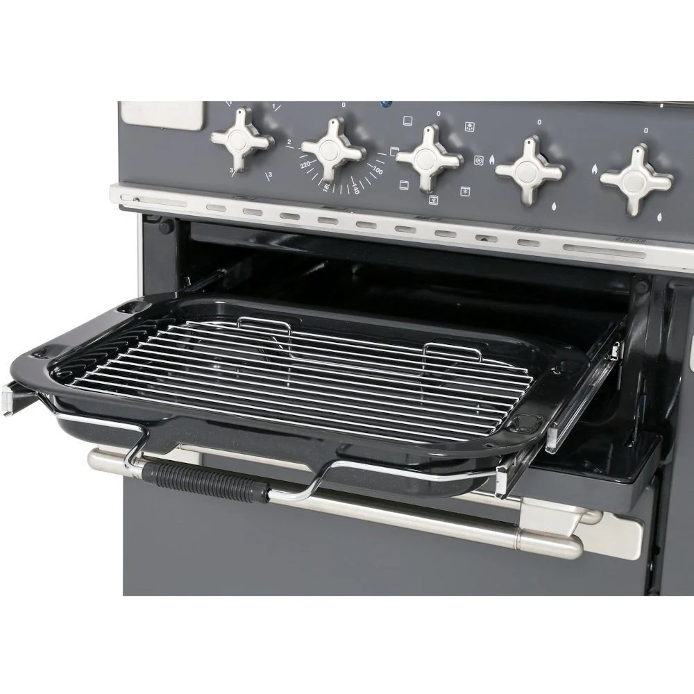 Rangemaster ELS110EICA - China Blue Range Cooker - 146L Dual Oven - A Rated - Image 4