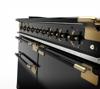 Rangemaster ELS90DFFGB/BE - Black/Antique Brass Range Cooker - 79L Dual Fuel - A Energy - Image 4