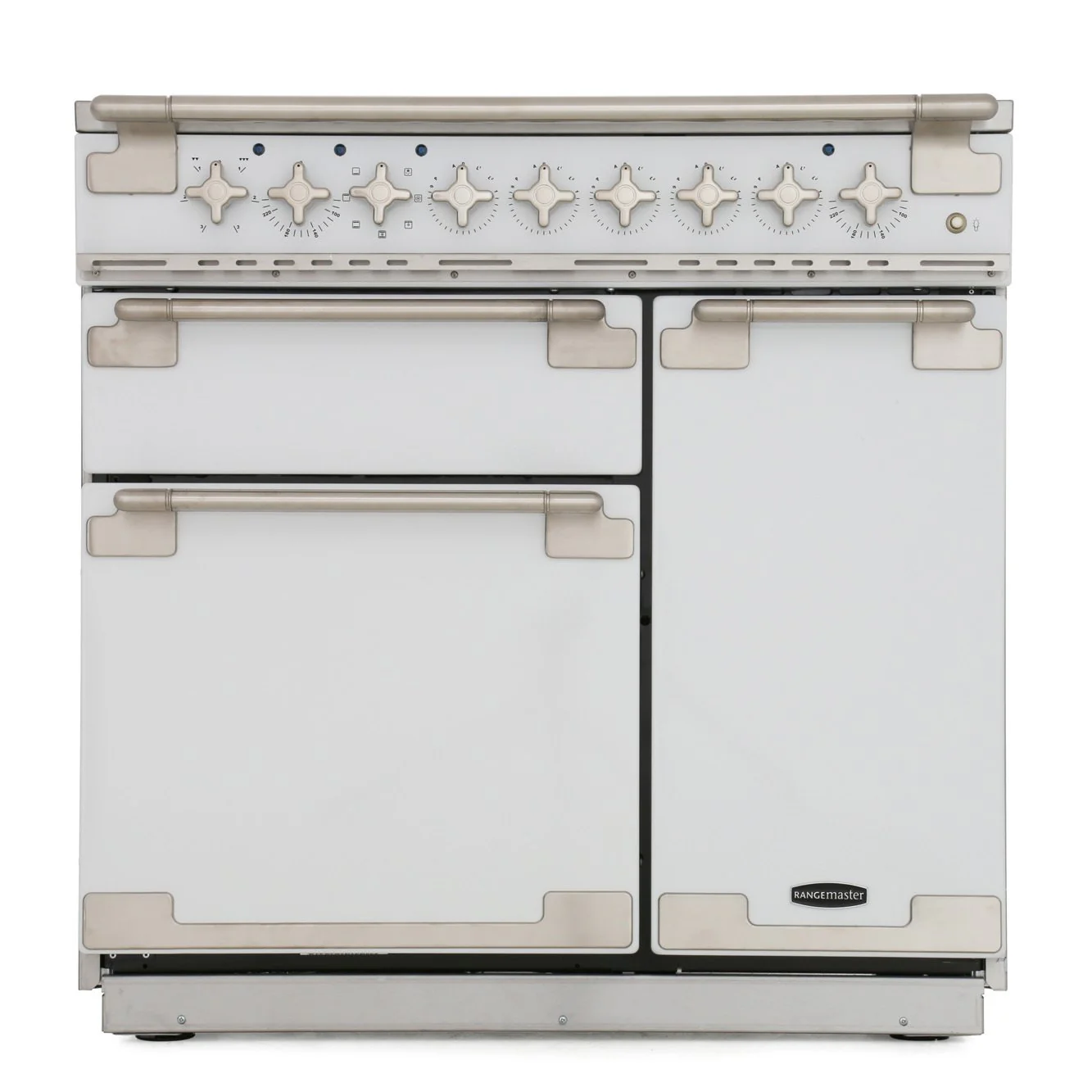 Rangemaster ELS90EIWH - White/Chrome 90cm Range Cooker - Induction - A Rated - Image 4