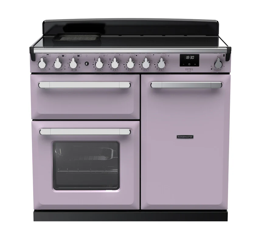 Rangemaster ESDL100EIPHTH/CM1 Estel Deluxe 100cm Induction Heather/Chrome