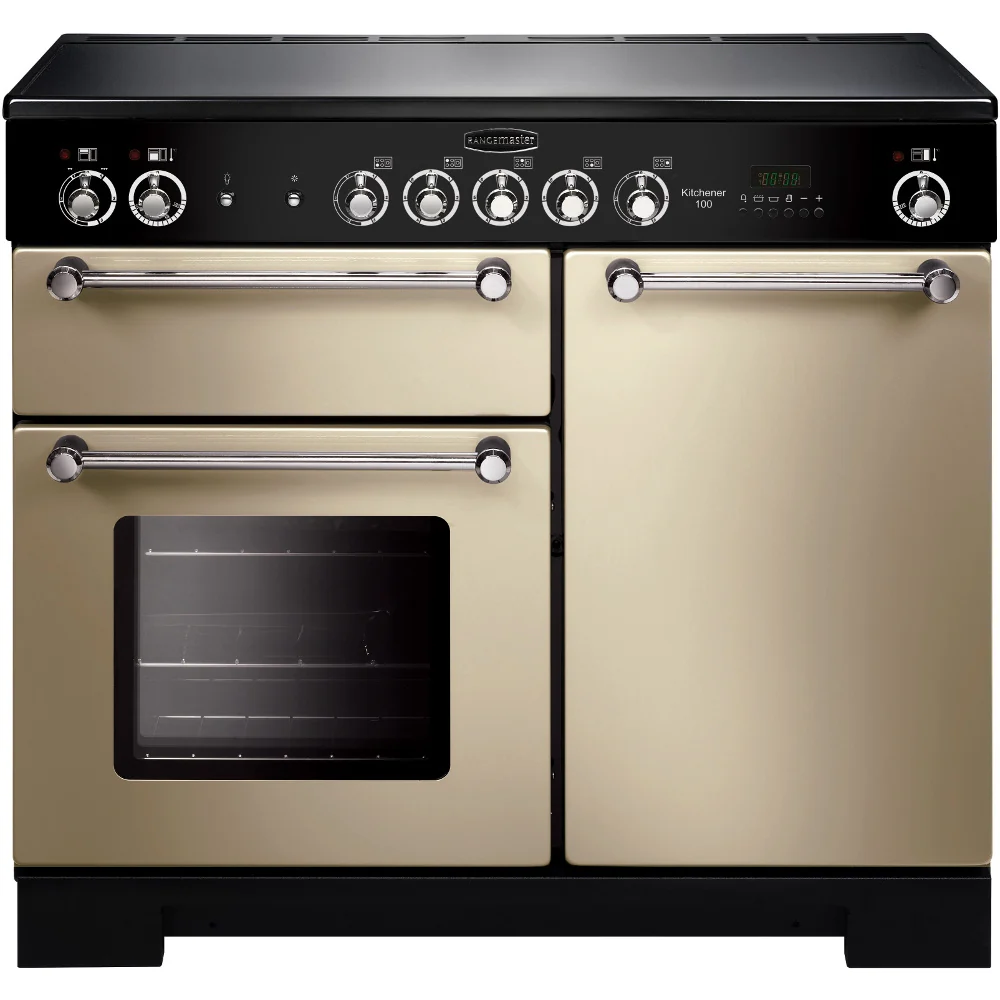 Rangemaster KCH100ECCR/C - Cream 100cm Range Cooker - Ceramic - A Rated