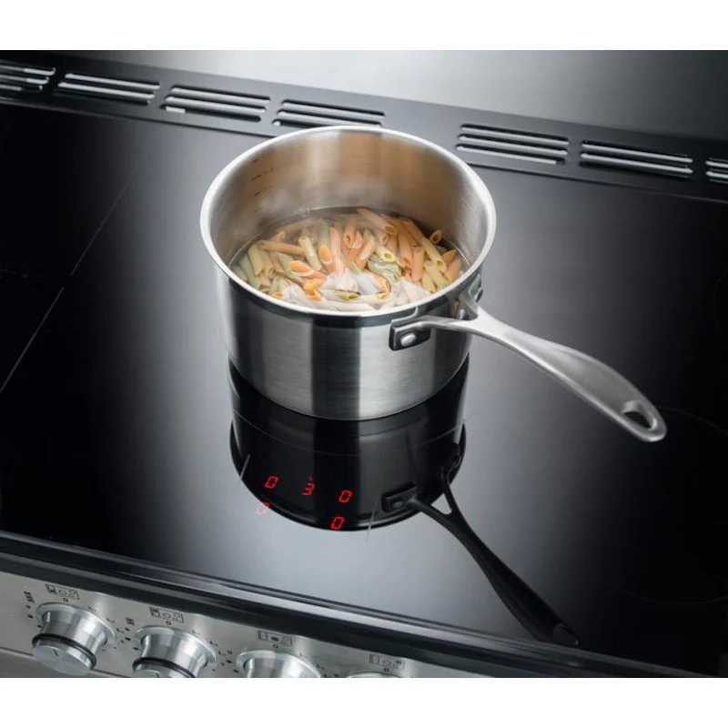Rangemaster NEXSE110EICB/C - Charcoal Black/Chrome Range Cooker - 79L - A Rated - Image 5