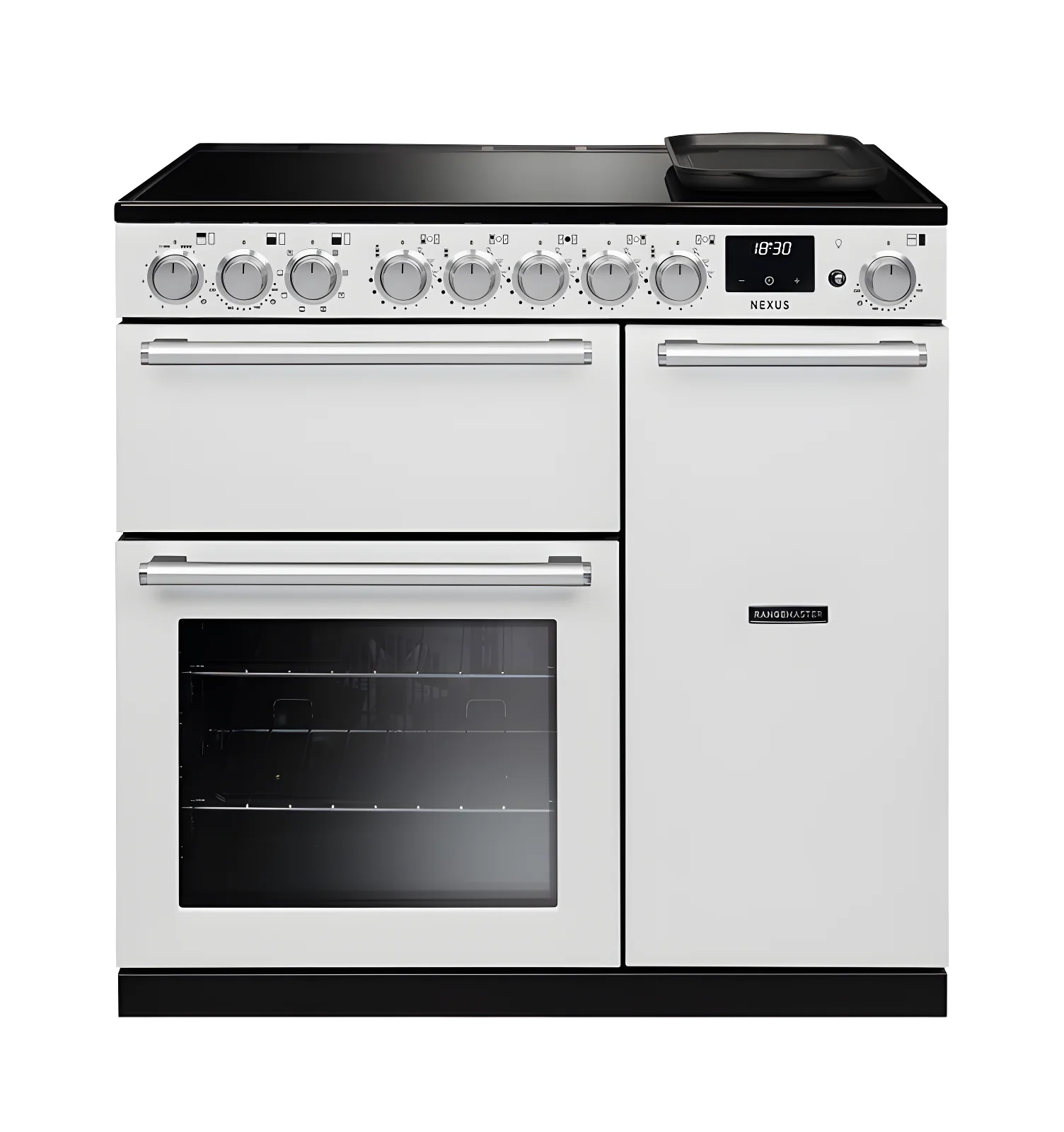 Rangemaster Nexus NEX90EIPWHT/CM1 - White 90cm Range Cooker - Induction - A Energy