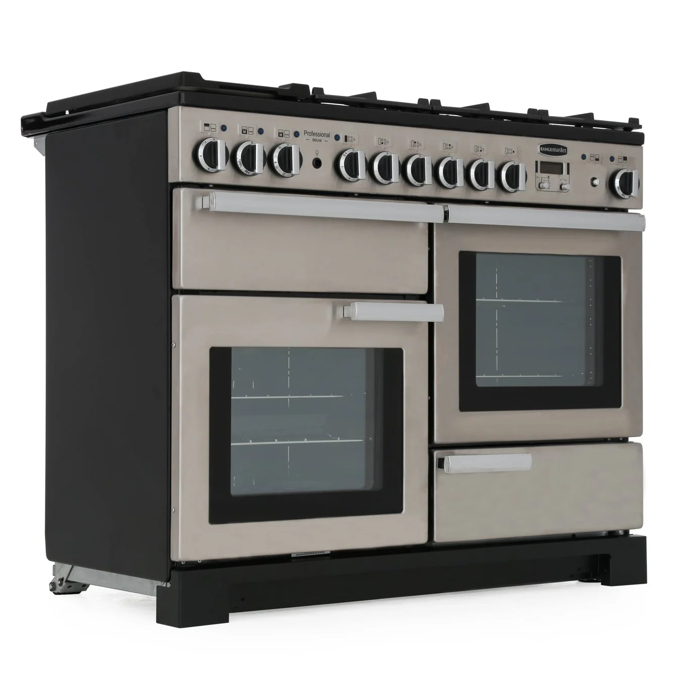 Rangemaster PDL110DFFSS/C - Stainless Steel 110cm Dual Fuel Range Cooker - 146L - A Rated - Image 3