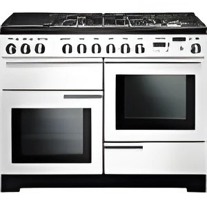 Rangemaster PDL110DFFWH/C - White Range Cooker - 146L Dual Fuel - A Rated - Image 2