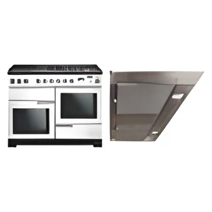 Rangemaster PDL110DFFWH/C - White Range Cooker - 146L Dual Fuel - A Rated - Image 4